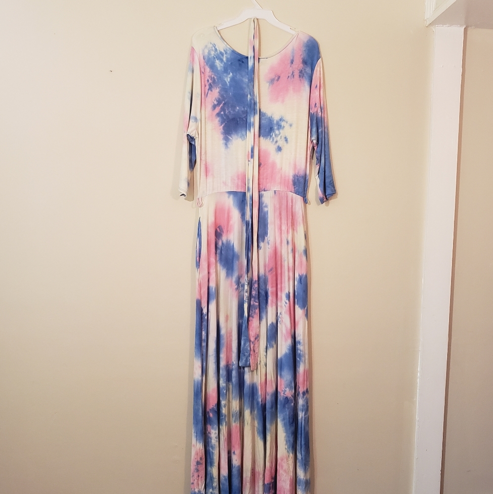 Tie Dye Maxi Dress